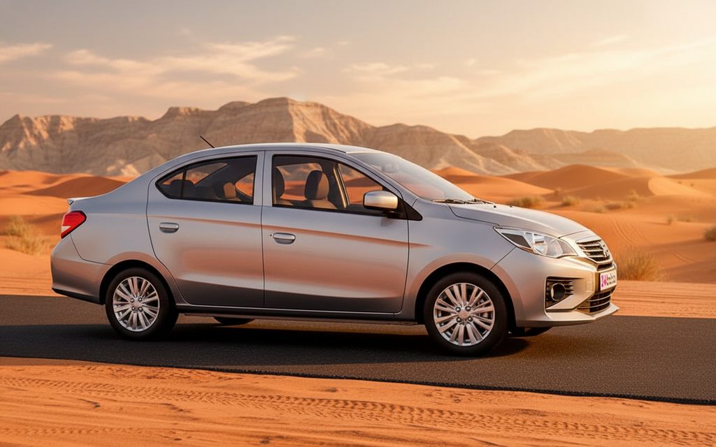 Mitsubishi Attrage 2022 Silver side profile