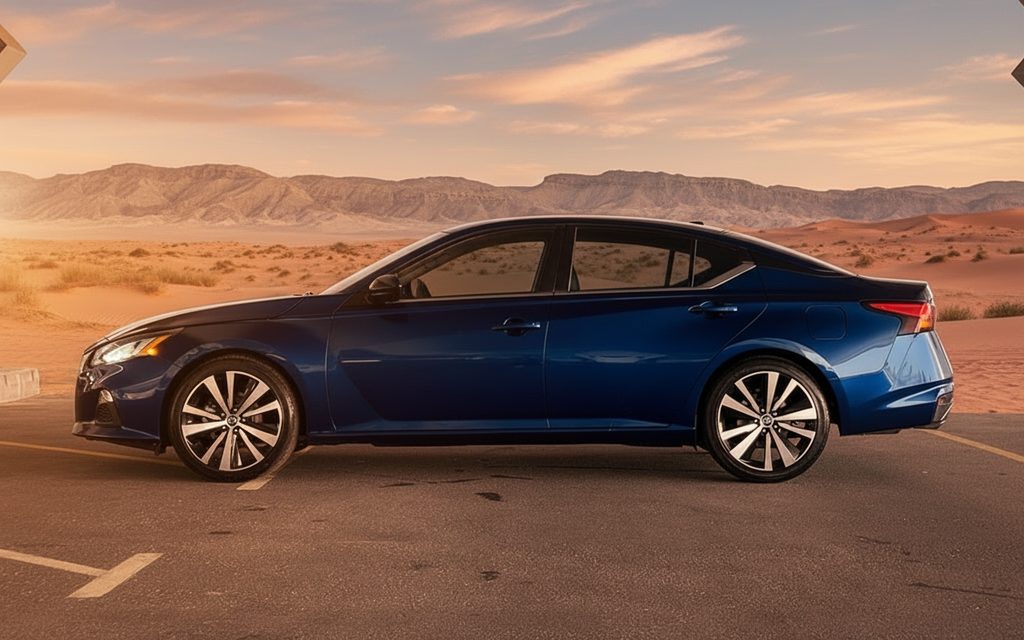 Nissan Altima 2021 Blue side profile