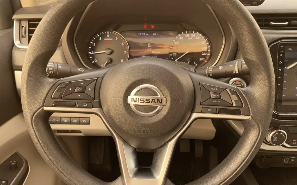 Nissan X Terra 2022 interior view showing trim – rental in Dubai