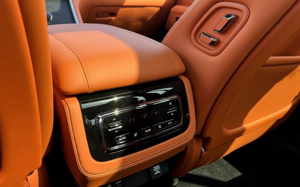 RoxMotor 01 2025 interior view showing trim – rental in Dubai