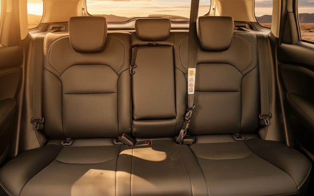 Suzuki Vitara 2023 leather seats and cabin – rental in Dubai