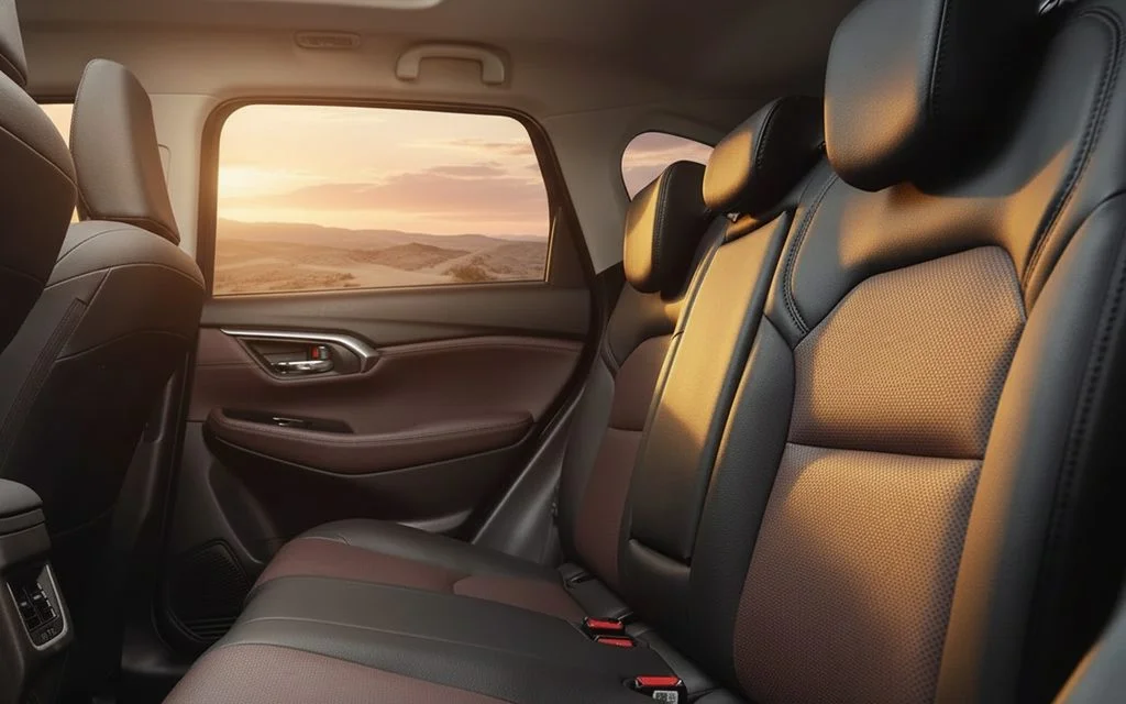 Toyota UrbanCruiser 2025 leather seats and cabin – rental in Dubai