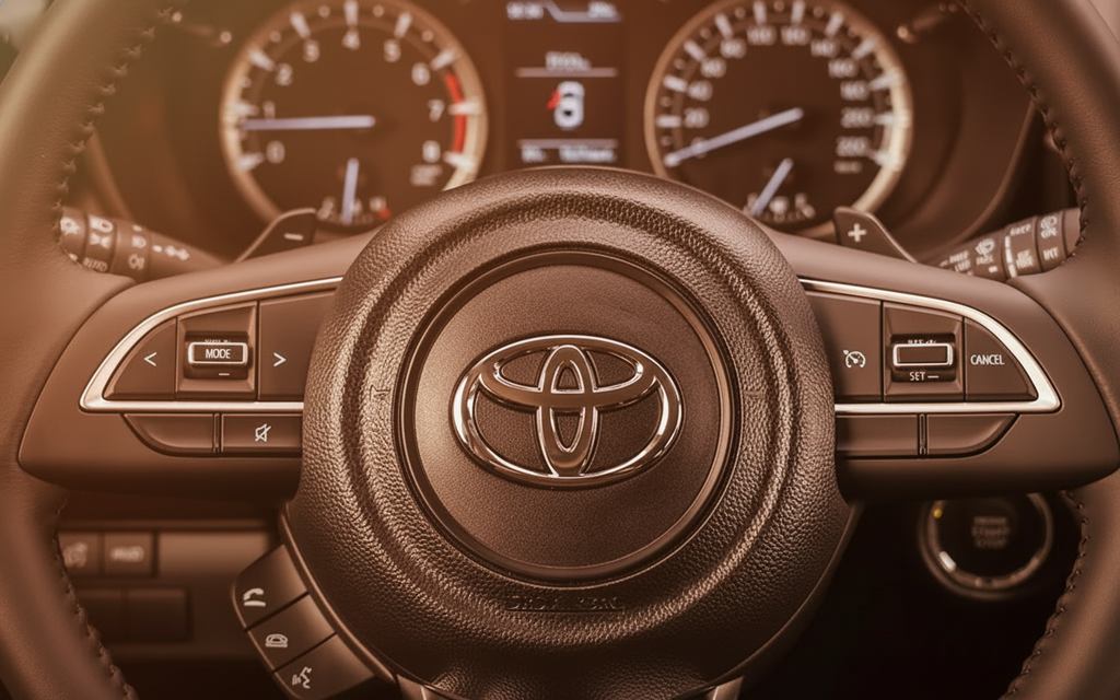 Toyota UrbanCruiser 2025 interior view showing trim – rental in Dubai