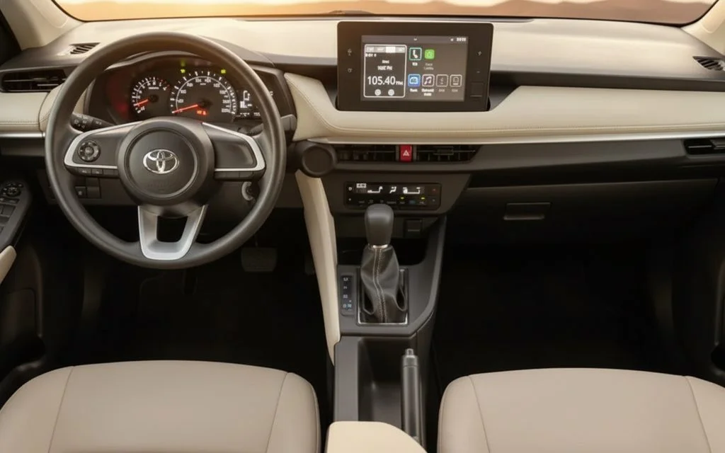Volkswagen T Roc 2023 interior view showing trim – rental in Dubai