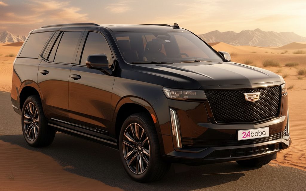 Cadillac Escalade 2024 Black cover image – rental in Dubai