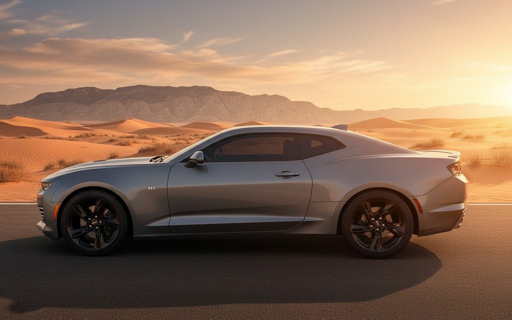Chevrolet Camaro 2021 Grey side profile