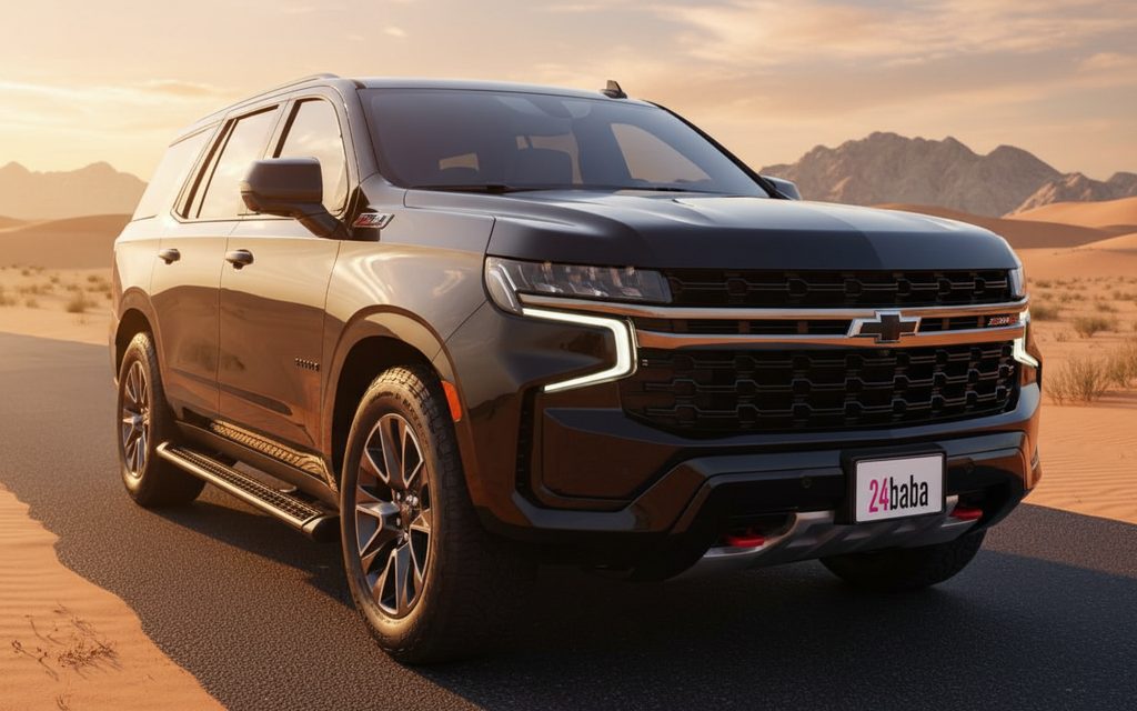Chevrolet Tahoe 2023 Black cover image – rental in Dubai