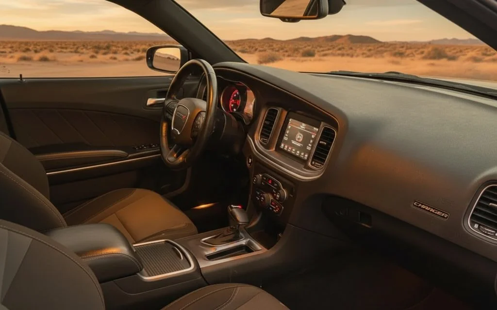 Dodge Charger 2020 interior view showing trim