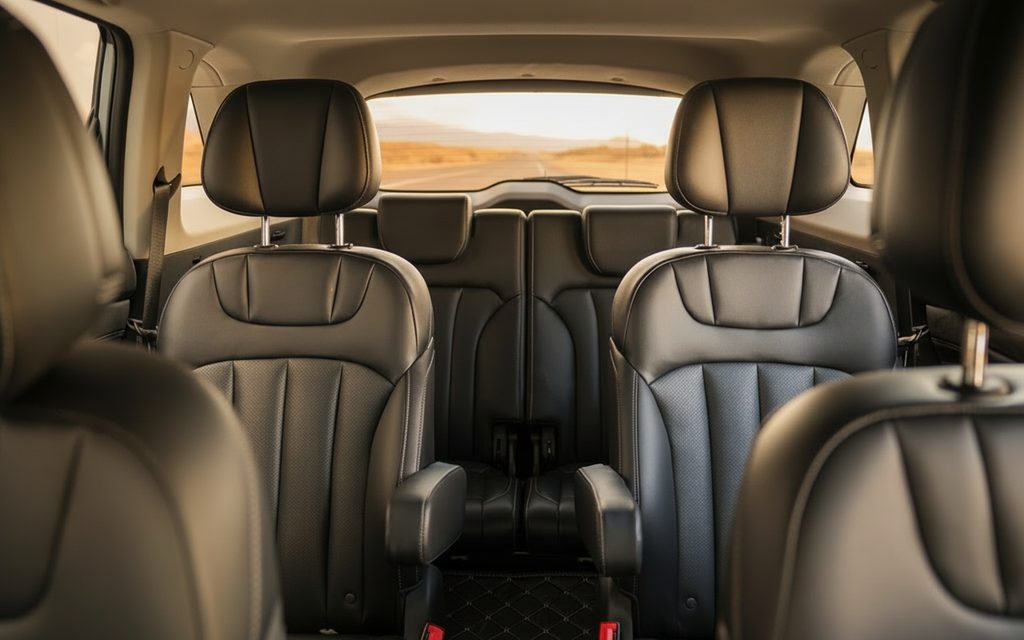 Dongfeng FengonIx5 2024 leather seats and cabin – rental in Dubai