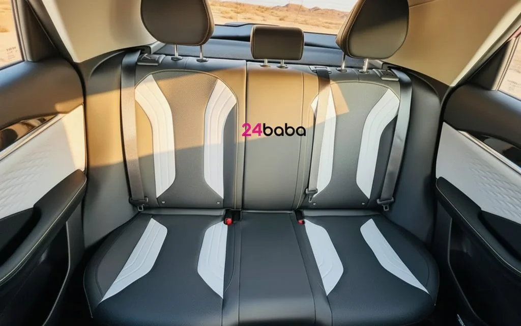 Geely Coolray 2025 leather seats and cabin – rental in Dubai