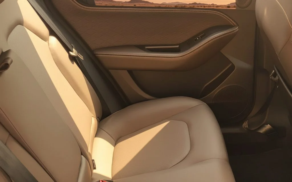 Jac J7 2023 leather seats and cabin – rental in Dubai