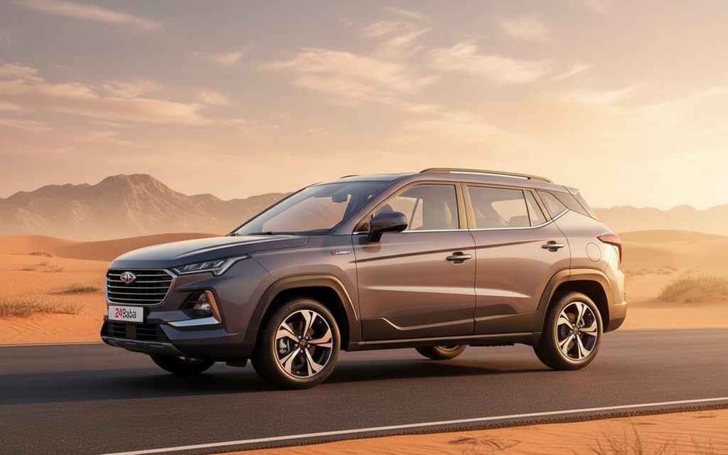 Jac Js4 2023 Grey side profile – rental in Dubai