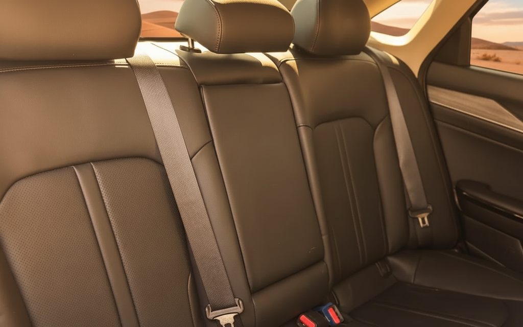 Kia K5 2024 leather seats and cabin