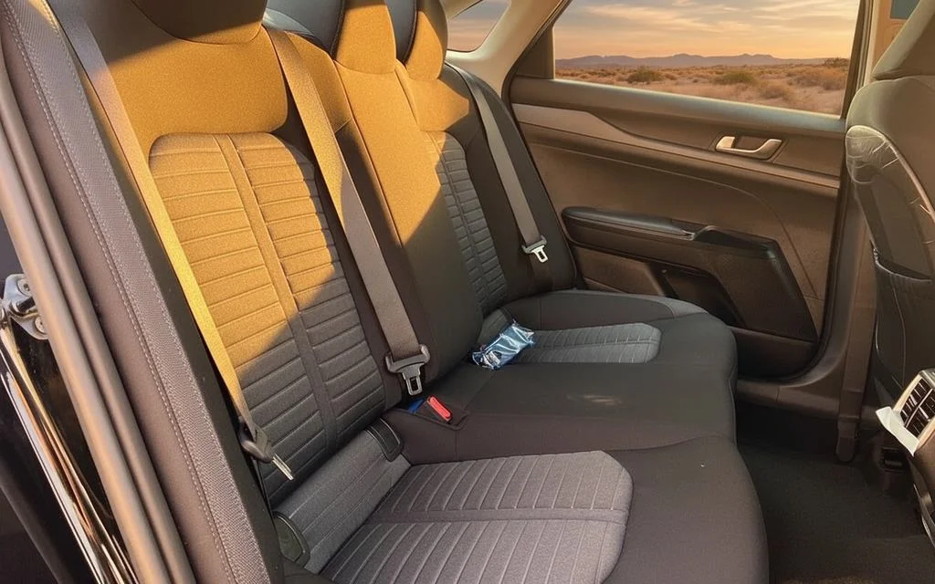 Kia K5 2025 leather seats and cabin