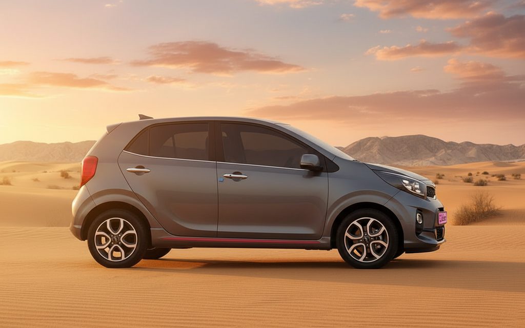 Kia Picanto 2023 Grey side profile