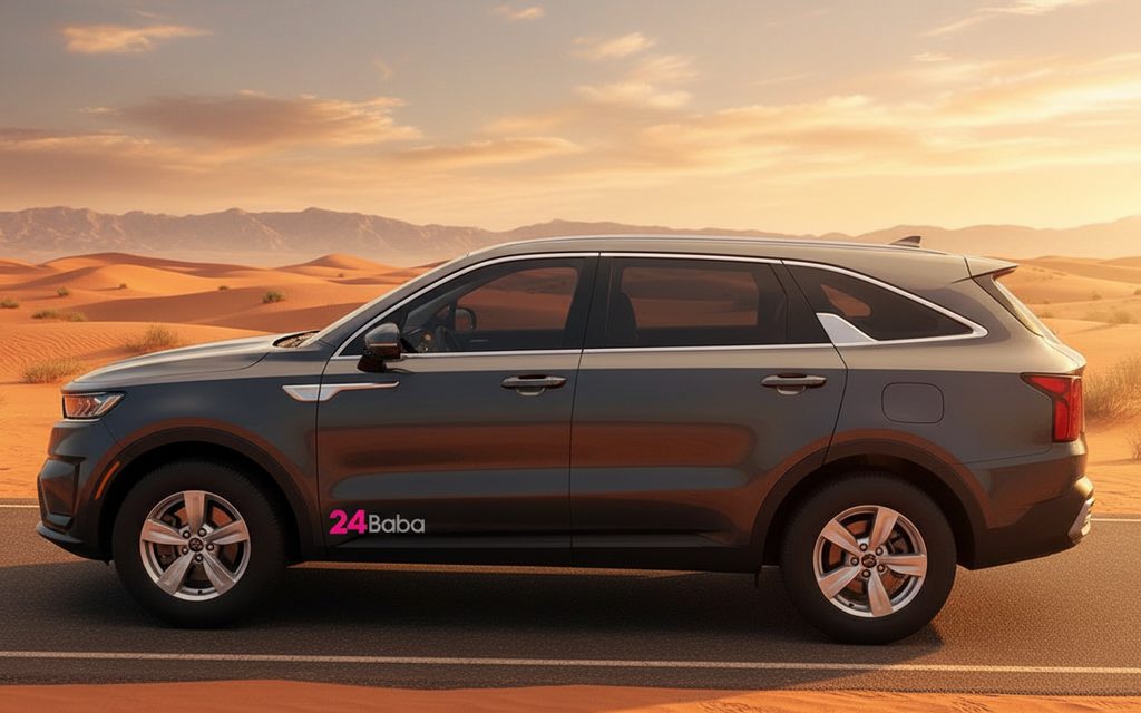 Kia Sorento 2022 Dark Gray side profile