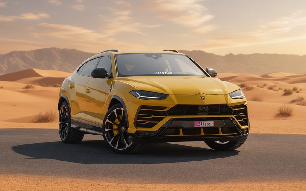 Lamborghini Urus 2021 Yellow cover image – rental in Dubai