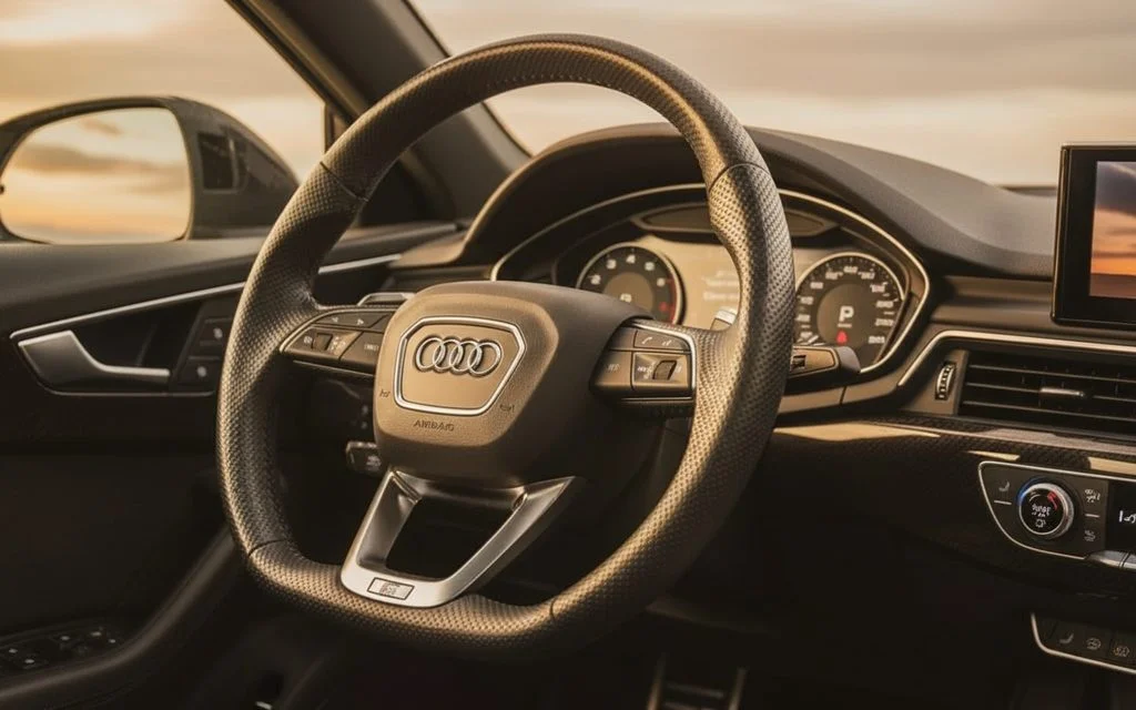 Audi RsQ3 2021 interior view showing trim