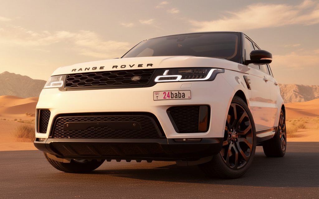 LandRover RangeRoverSport 2022 White cover image – rental in Dubai