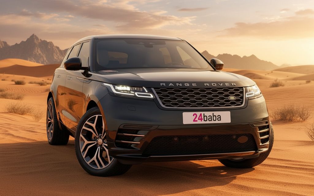 LandRover RangeRoverVelar 2022 Black cover image – rental in Dubai