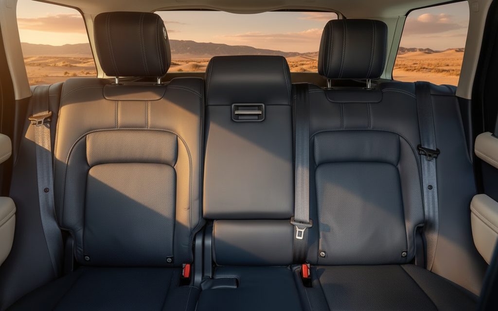 LandRover RangeRoverVogue 2020 leather seats and cabin – rental in Dubai