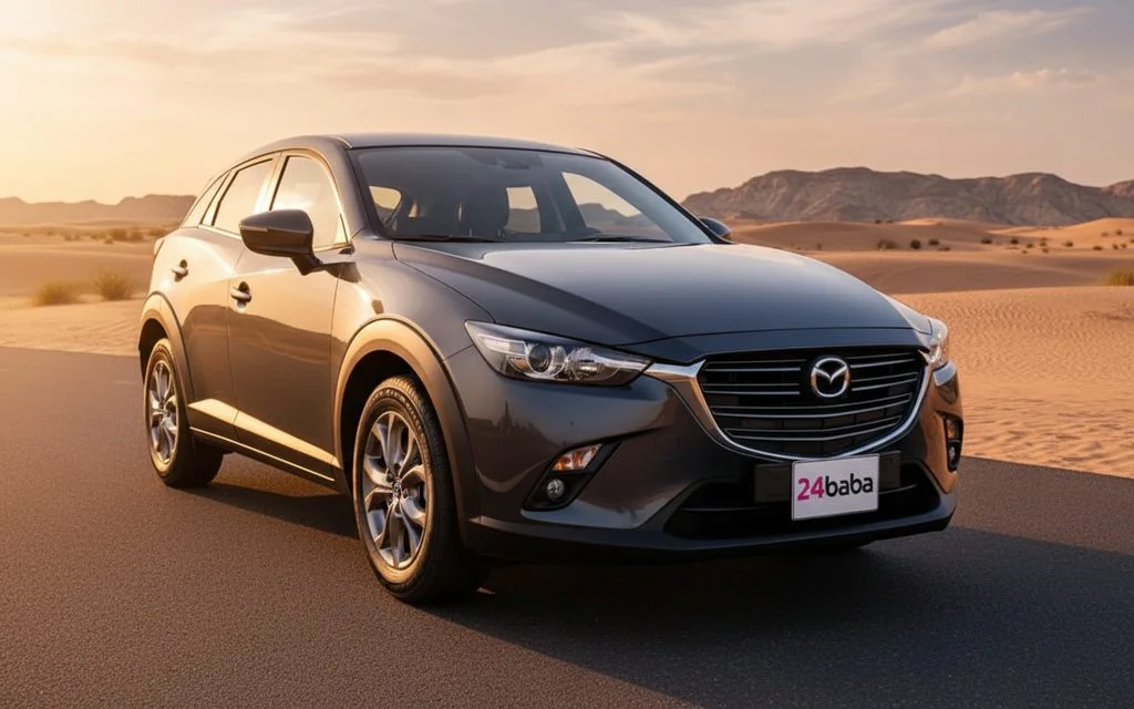 Mazda Cx 3 2025 within front view with headlights – rental in Dubai