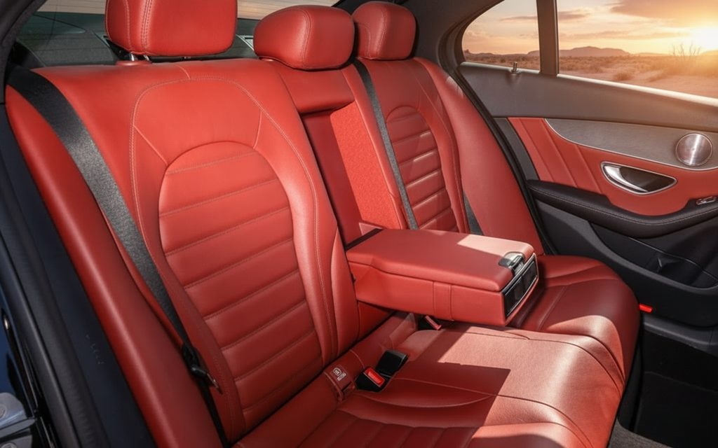 Mercedes C300 2021 leather seats and cabin
