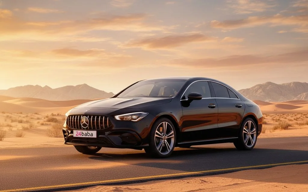 Mercedes Cla250 2020 Black side profile
