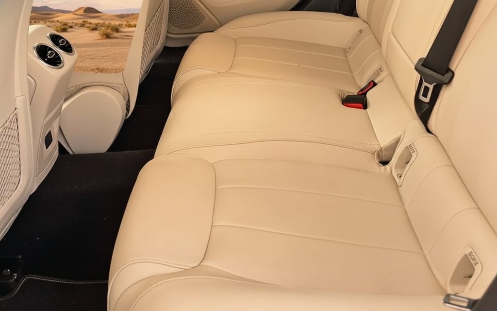 Mercedes Cla250 2023 leather seats and cabin