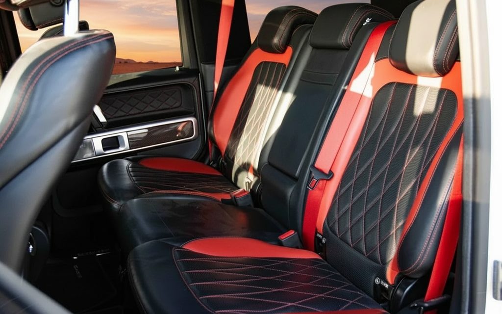 Mercedes G63 2025 leather seats and cabin