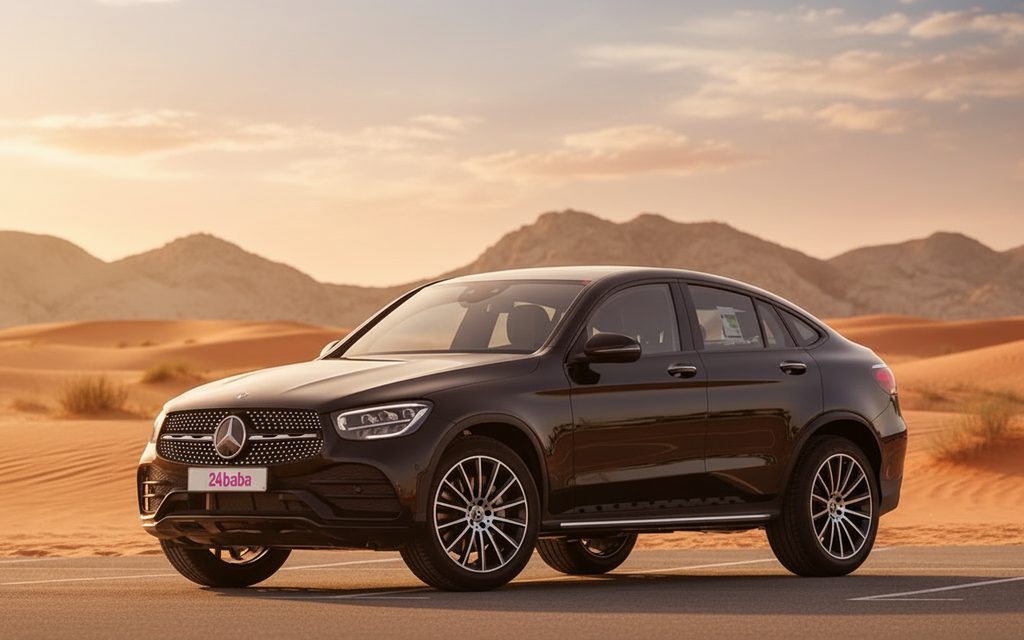 Mercedes Glc200 2022 Black side profile