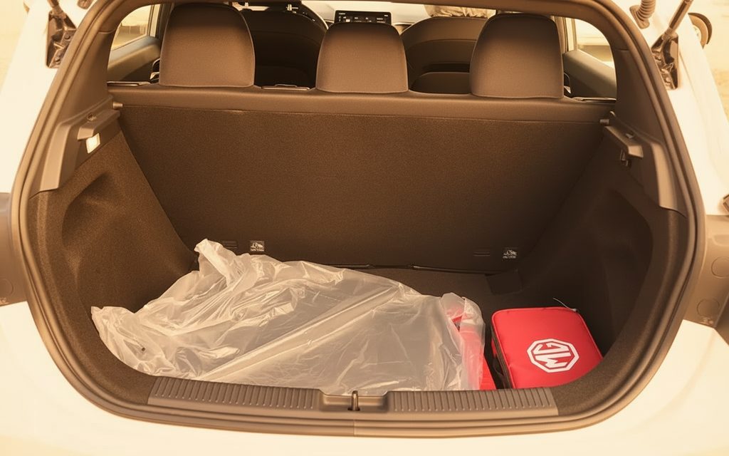 Mg 3 2025 leather seats and cabin – rental in Dubai