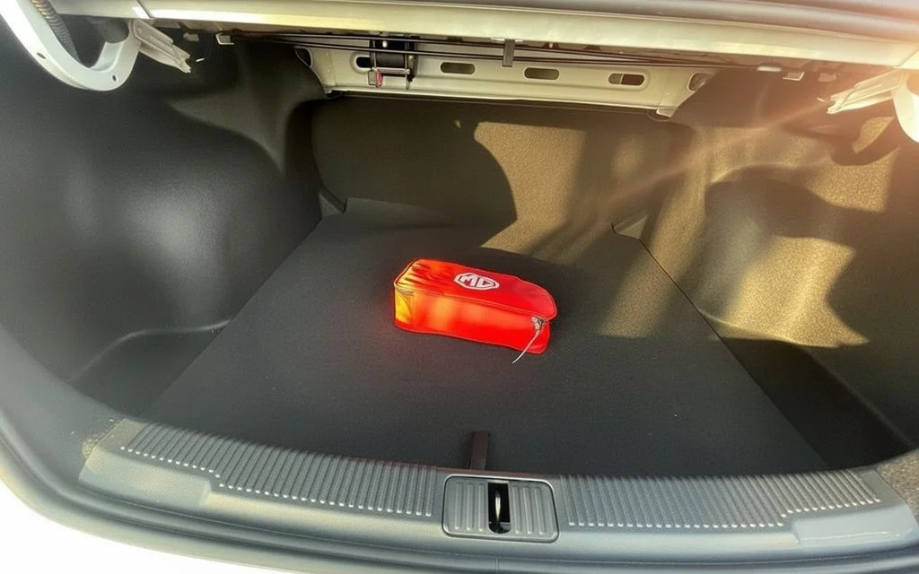 Mg 5 2025 interior view showing trim – rental in Dubai