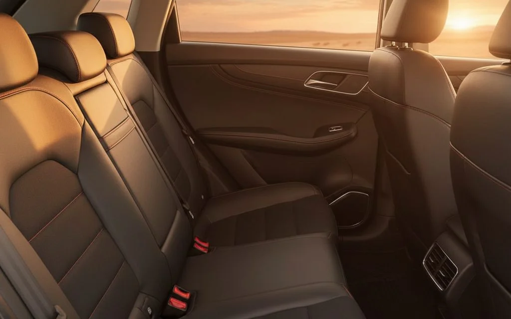 Mg Hs 2020 leather seats and cabin – rental in Dubai