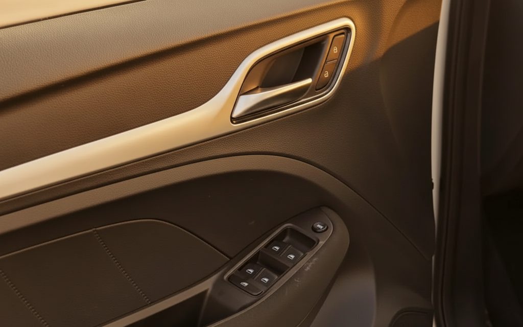 Mg Zs 2025 interior view showing trim – rental in Dubai