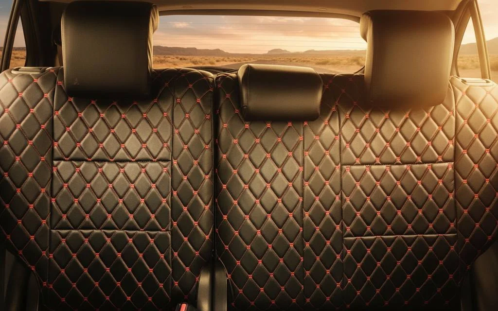 Mitsubishi Eclipse 2020 leather seats and cabin – rental in Dubai