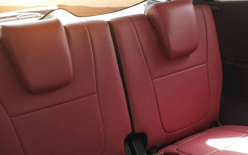 Mitsubishi Xpander 2024 leather seats and cabin – rental in Dubai
