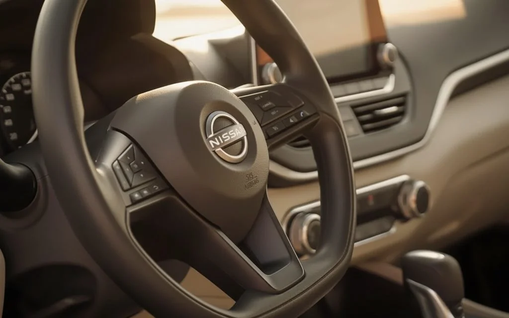 Nissan Altima 2024 interior view showing trim