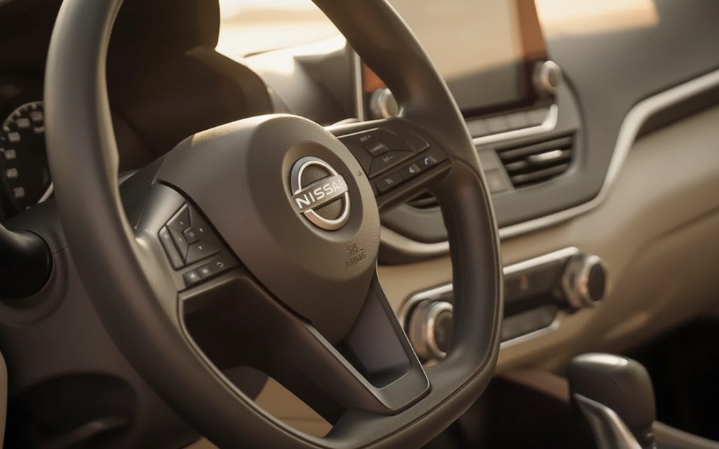 Nissan Altima 2024 interior view showing trim