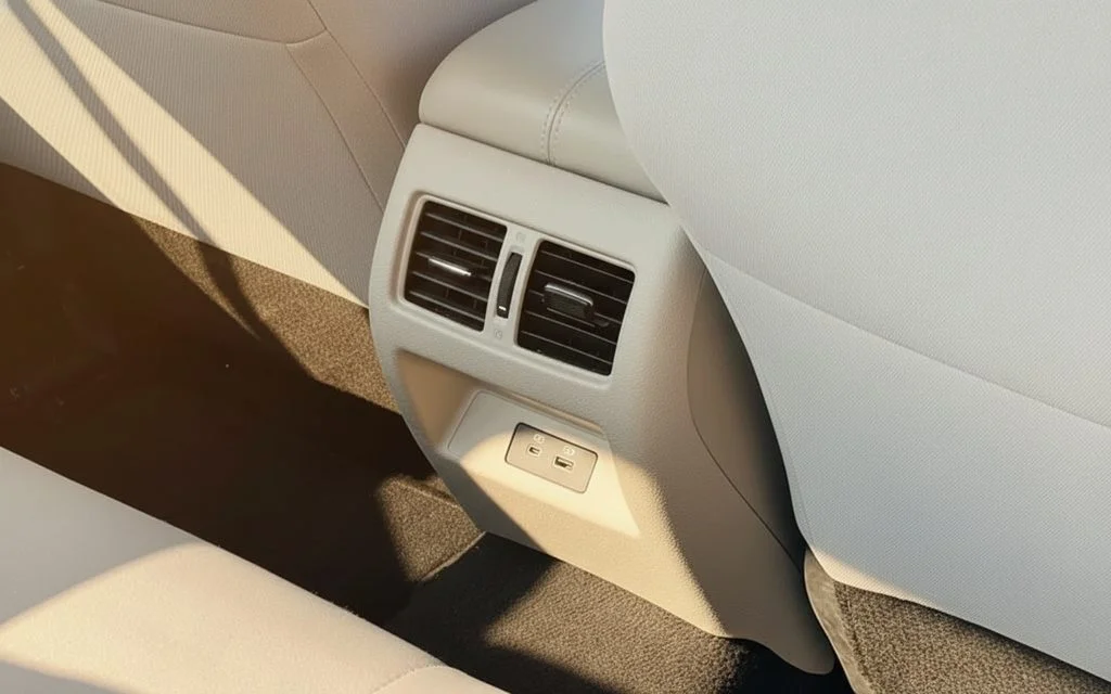 Nissan Altima 2022 interior view showing trim