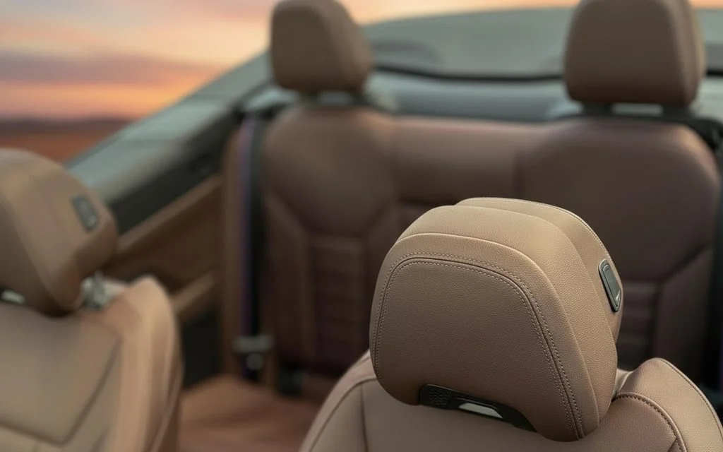 Bmw 420 2025 leather seats and cabin – rental in Dubai