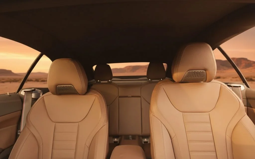 Bmw 420 2025 leather seats and cabin – rental in Dubai