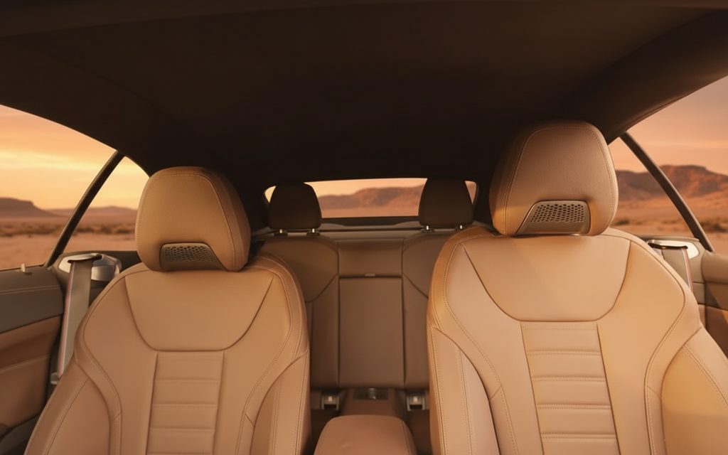 Bmw 420 2025 leather seats and cabin – rental in Dubai