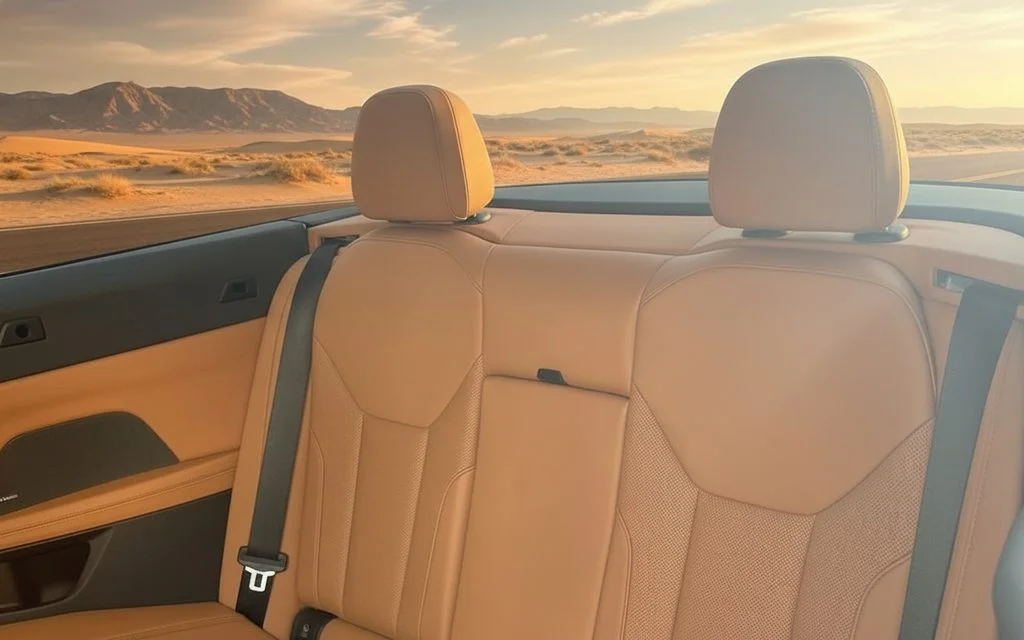 Bmw 430 2024 leather seats and cabin – rental in Dubai