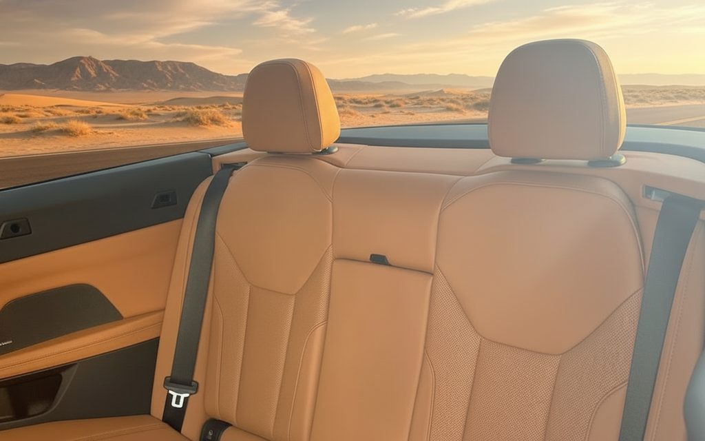 Bmw 430 2024 leather seats and cabin – rental in Dubai