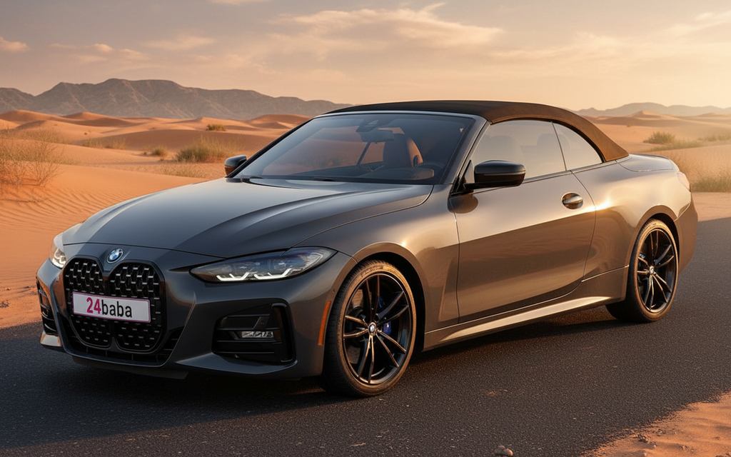 Bmw 430 2023 Grey cover image – rental in Dubai