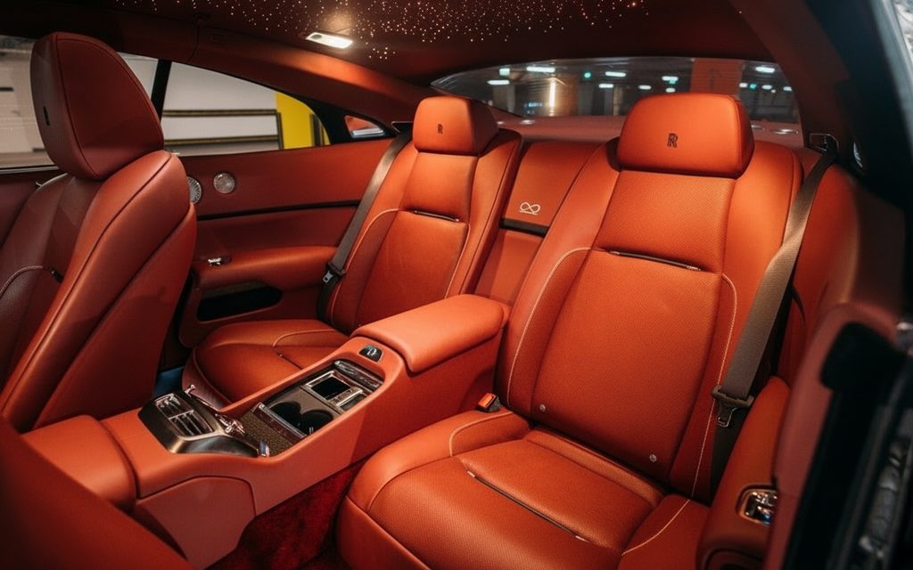 RollsRoyce Wraith 2021 leather seats and cabin