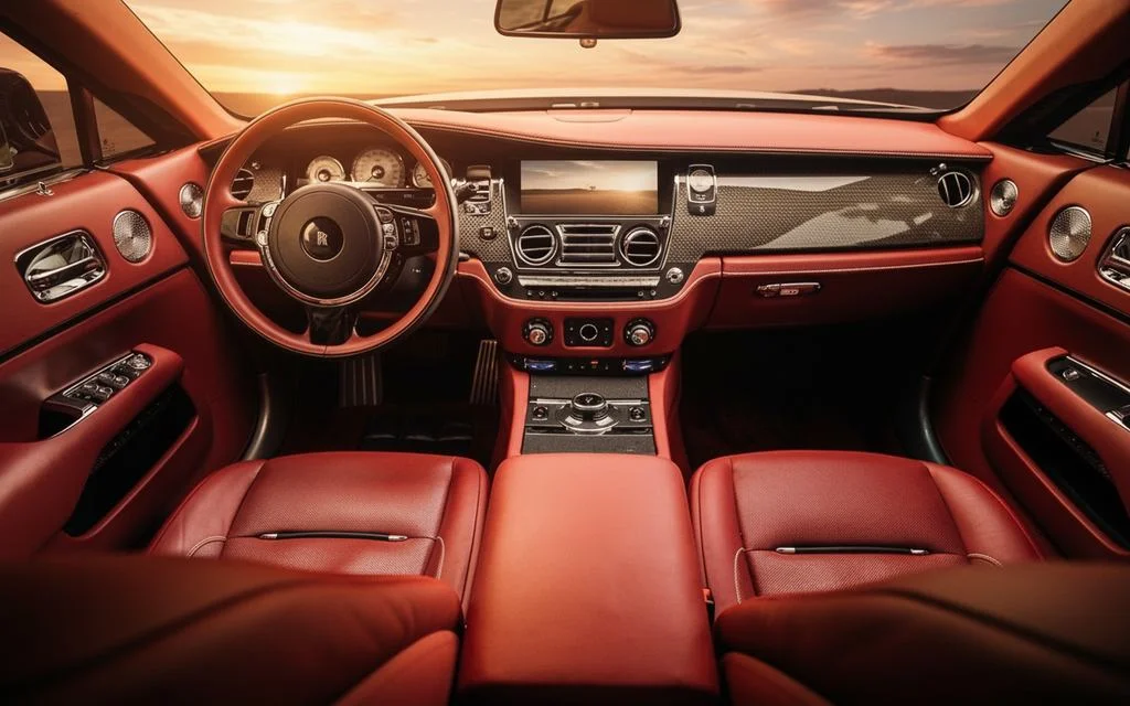 RollsRoyce Wraith 2021 interior view showing trim