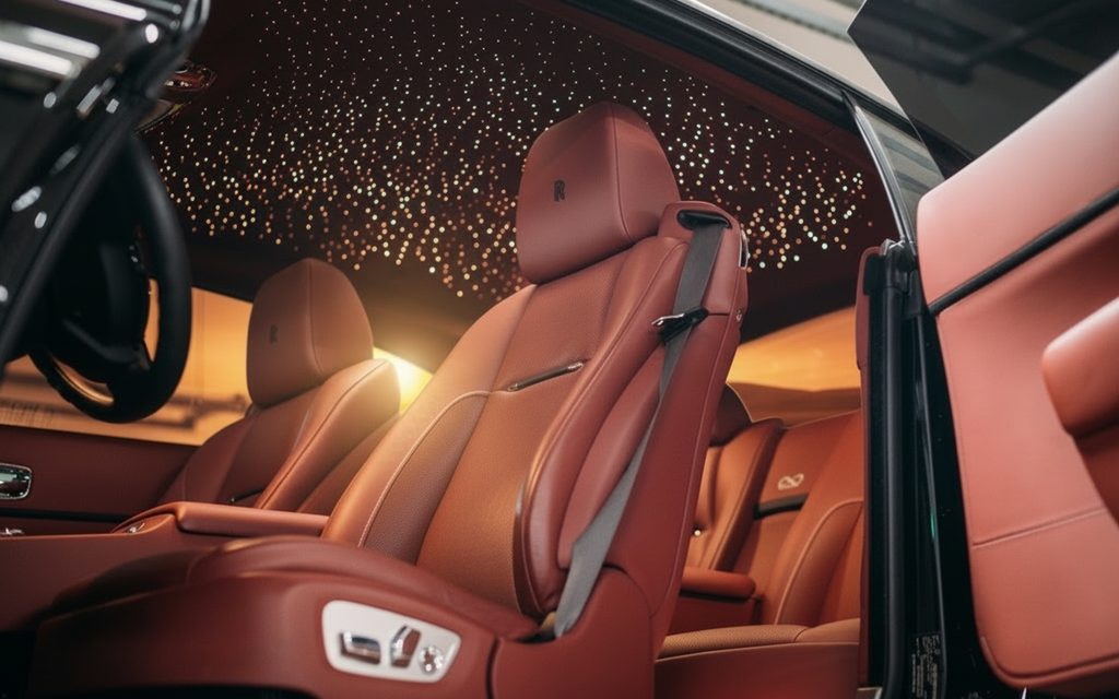 RollsRoyce Wraith 2021 leather seats and cabin