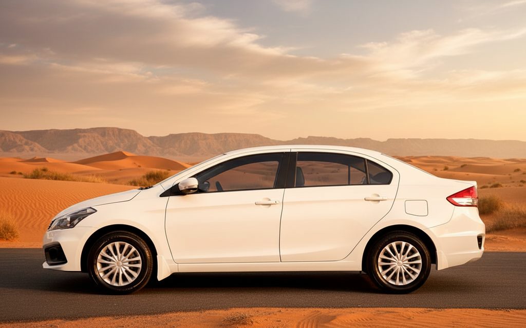 Suzuki Ciaz 2024 White side profile